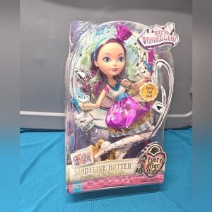 2014 Way Too Wonderland Ever After High 17-inch Madeline Hatter Doll